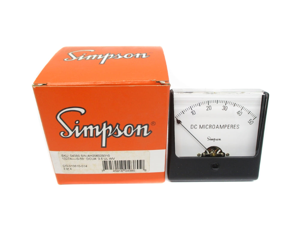 SIMPSON 04380 1327A-0-50 0-50DCUA NSMP