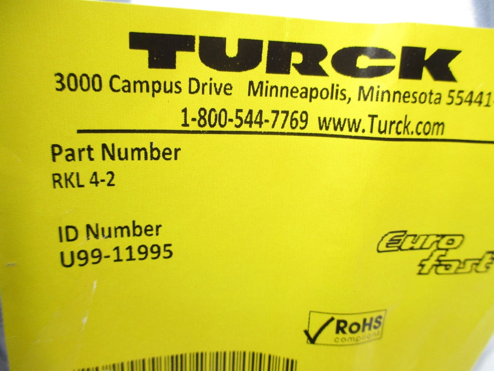TURCK RKL4-2 U99-11995 NSMP