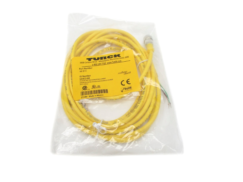 TURCK KB3T-4 U2412-00 250V 4A NSMP