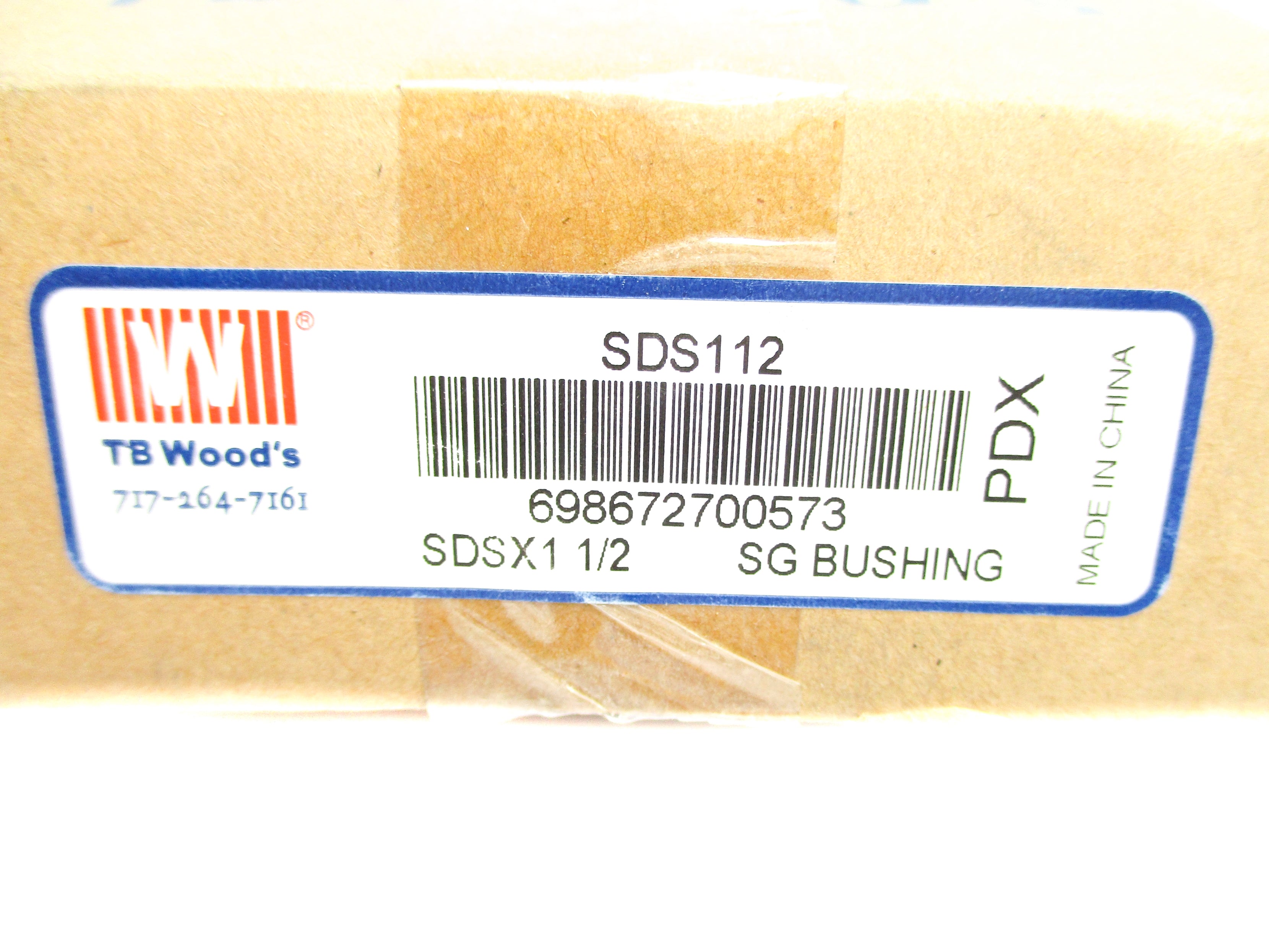 TB WOODS SDSX1-1/2 SDS112 NSMP