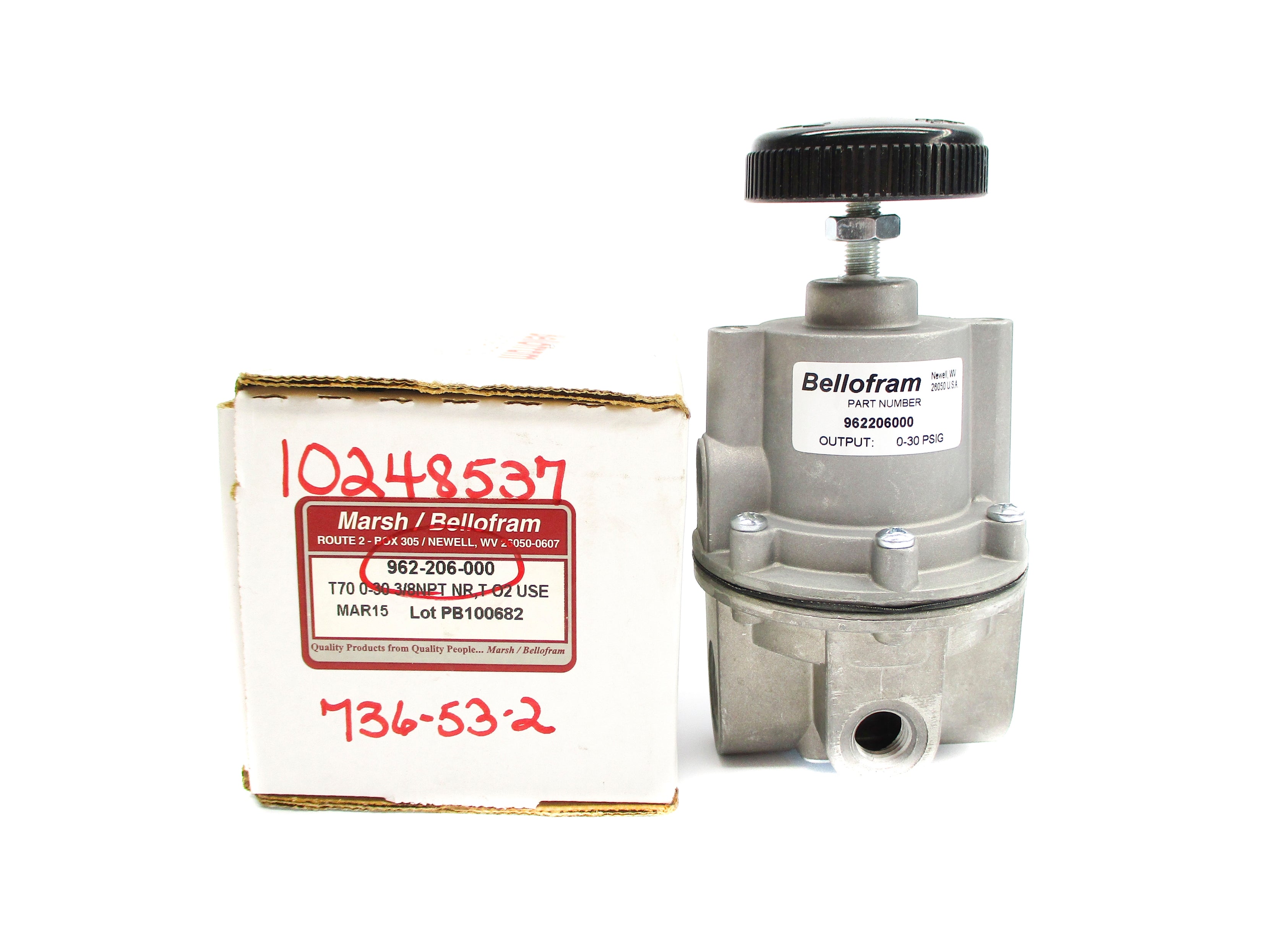 MARSH/BELLOFRAM 962-206-000 T70 0-30PSIG NSMP