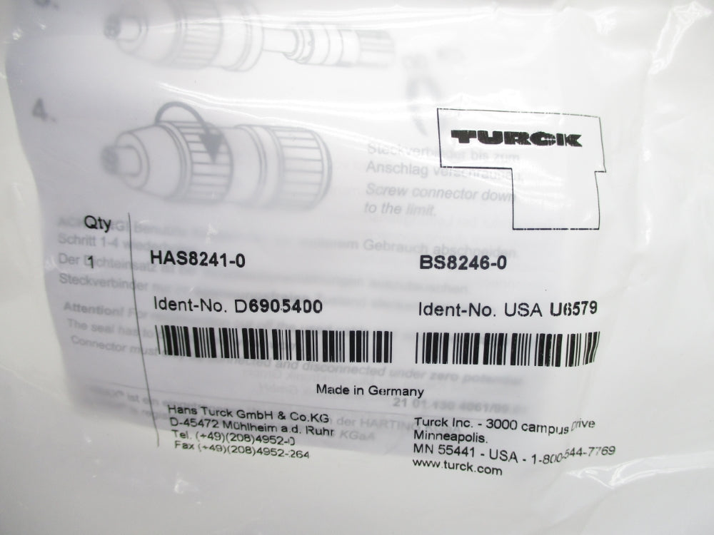 TURCK BS8246-0 U6579 NSMP