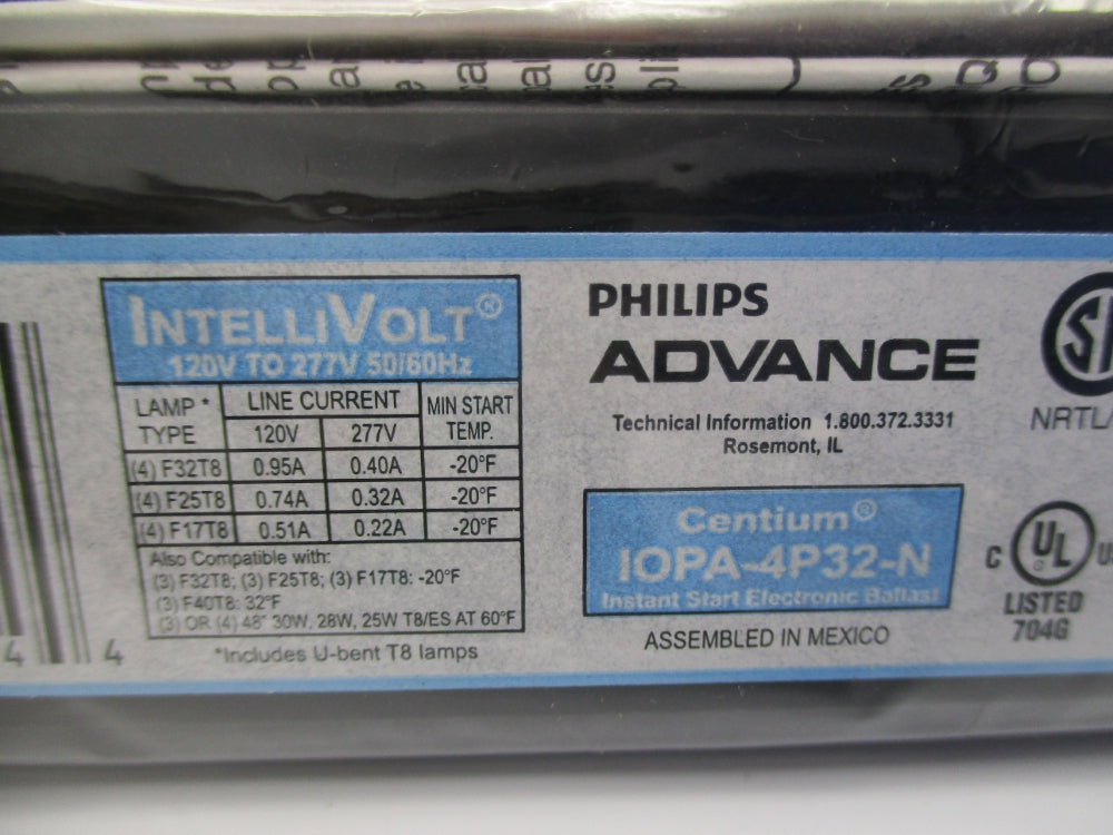 PHILIPS ADVANCE IOPA-4P32-N 120/277V NSNP
