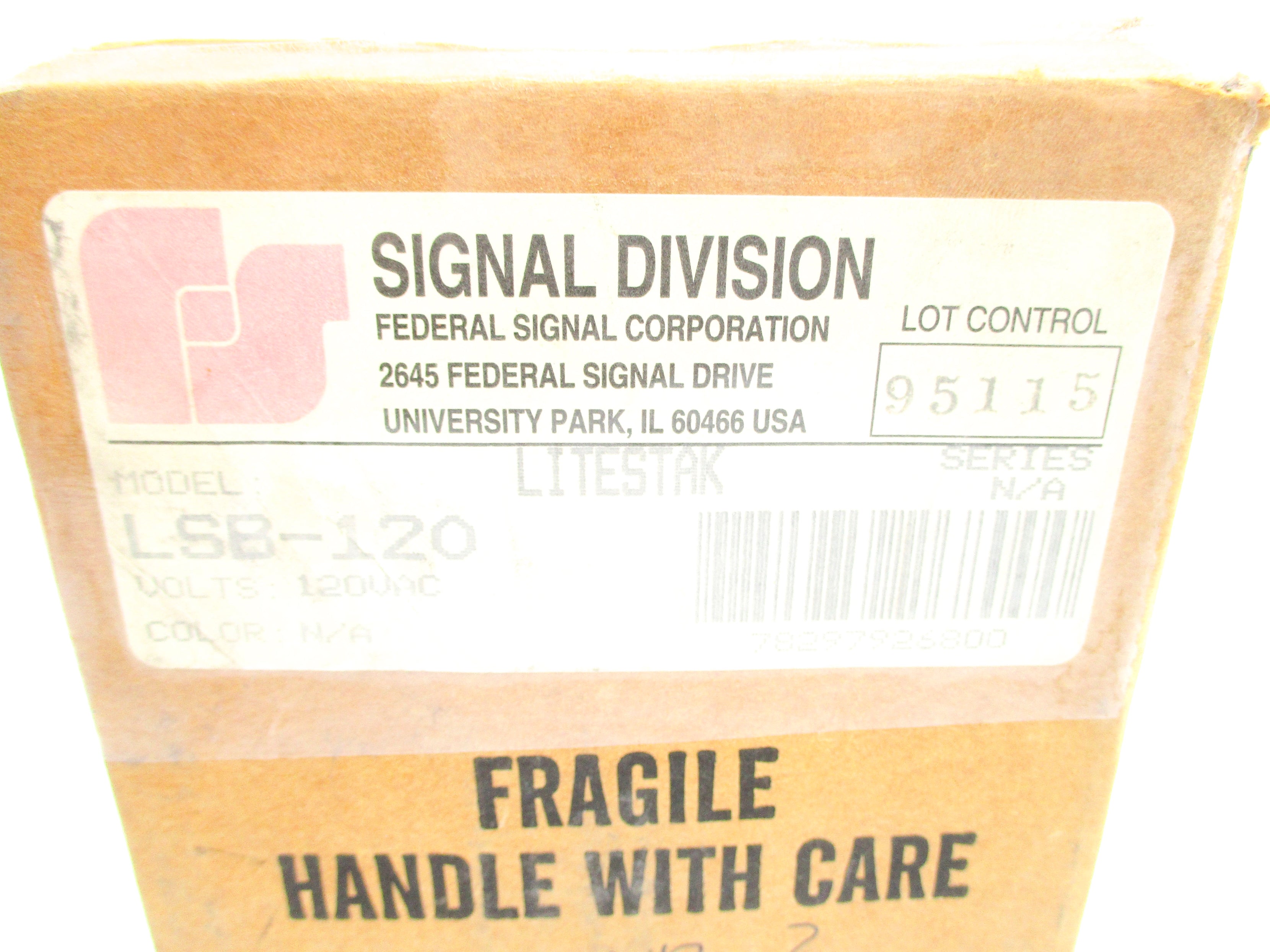 FEDERAL SIGNAL LSB-120 NSMP