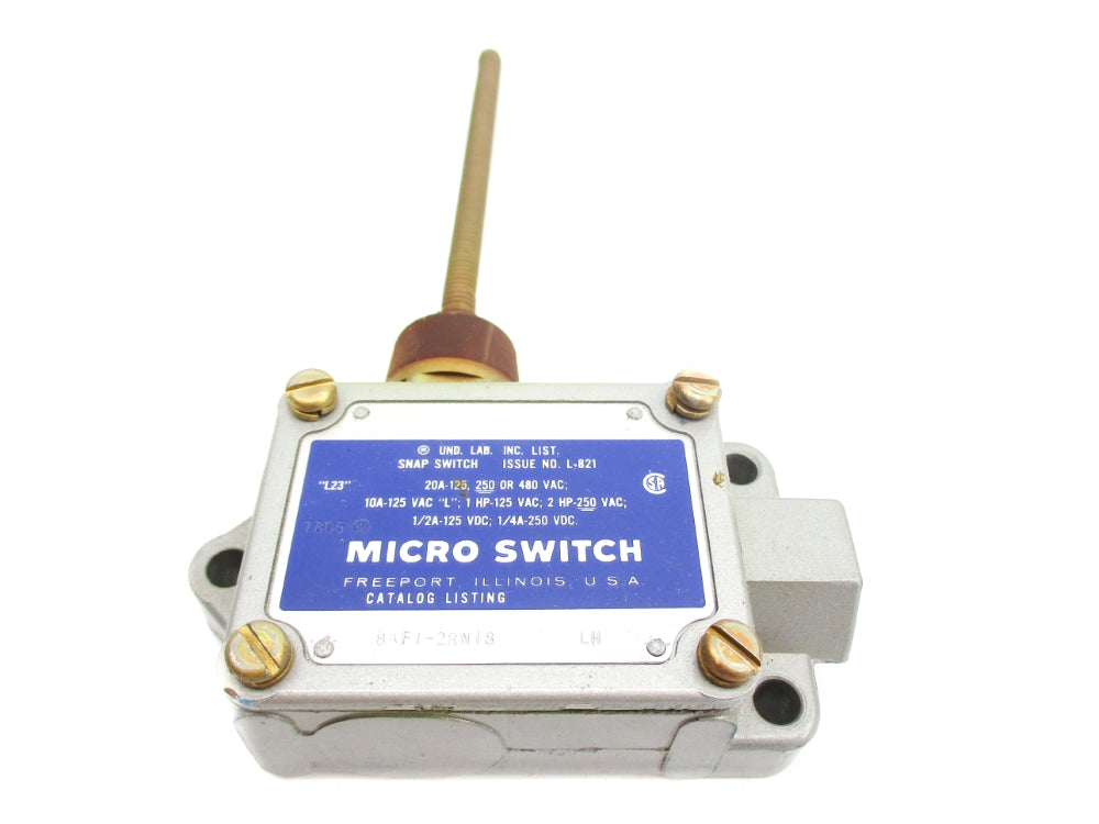 MICROSWITCH BAF1-2RN18 (GREY) UNMP