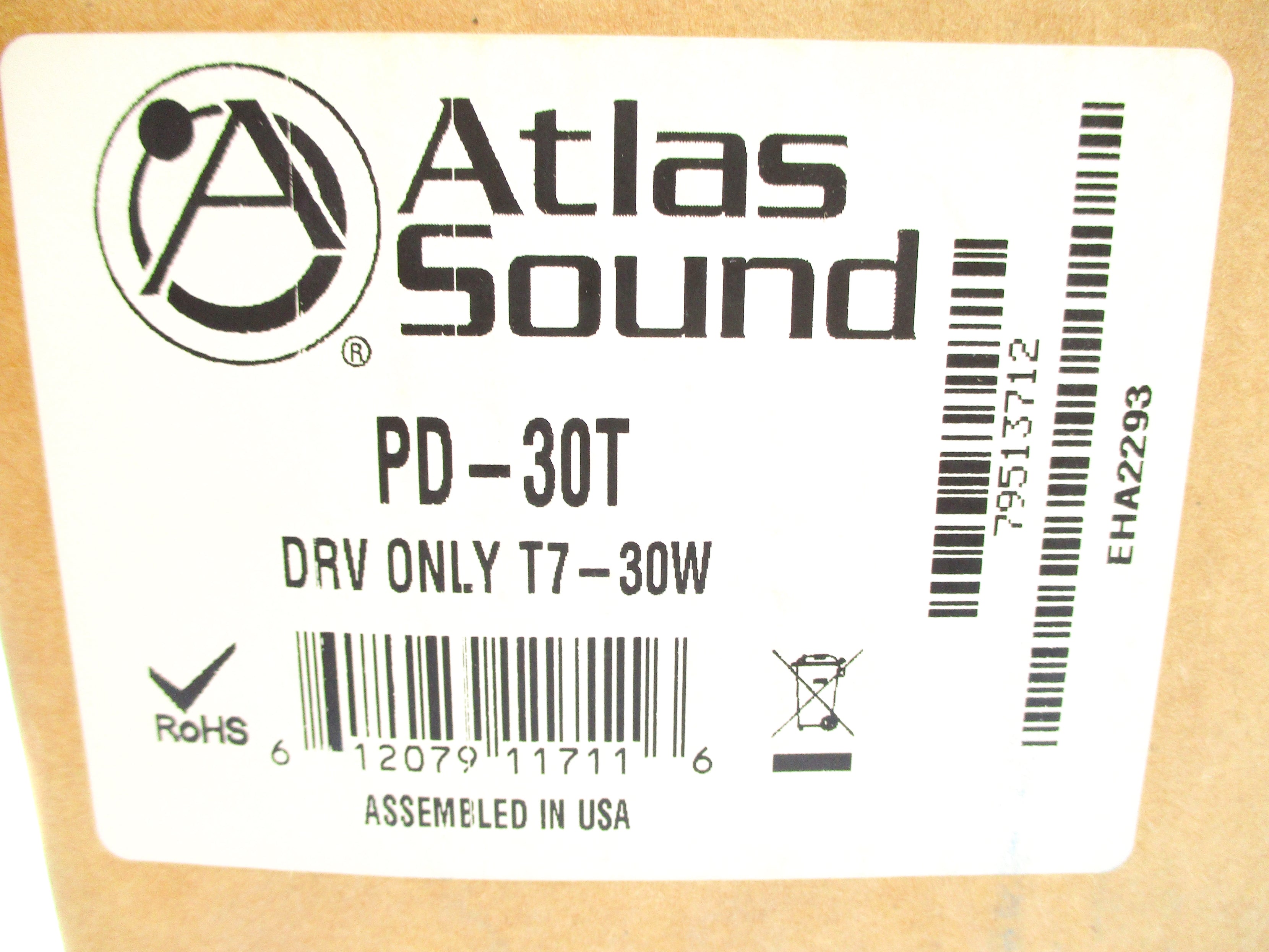 ATLAS SOUND PD-30T NSMP