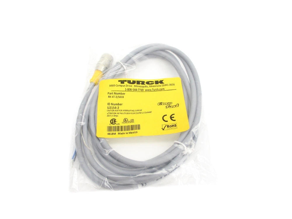 TURCK RK4T-2/S618 U2154-2 NSMP