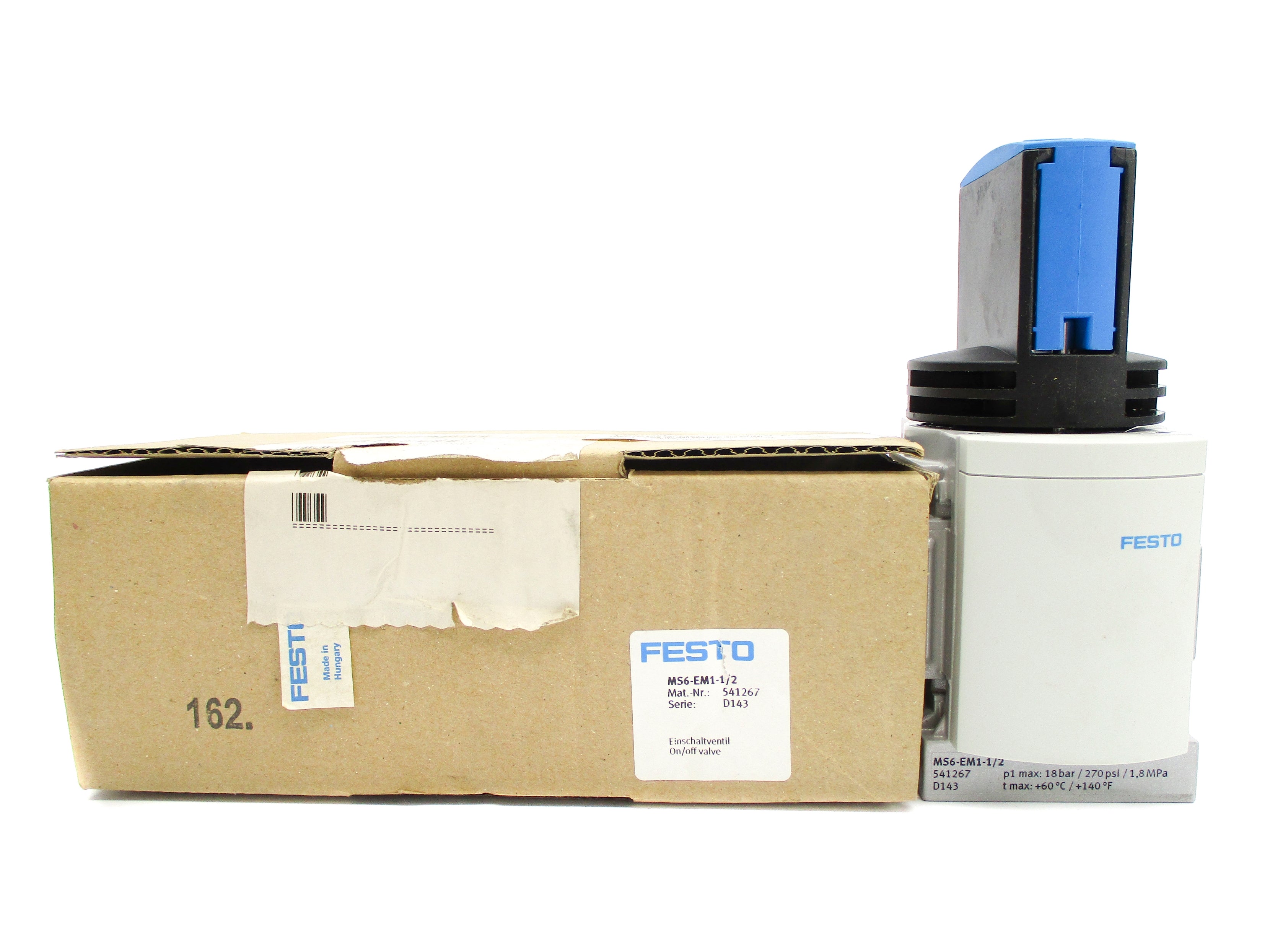 FESTO MS6-EM1-1/2 270PSI NSMP