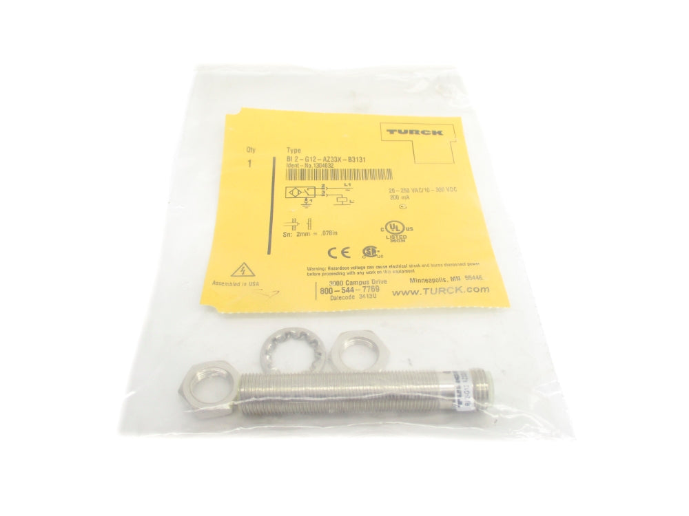 TURCK BI2-G12-AZ33X-B3131 1304032 NSMP