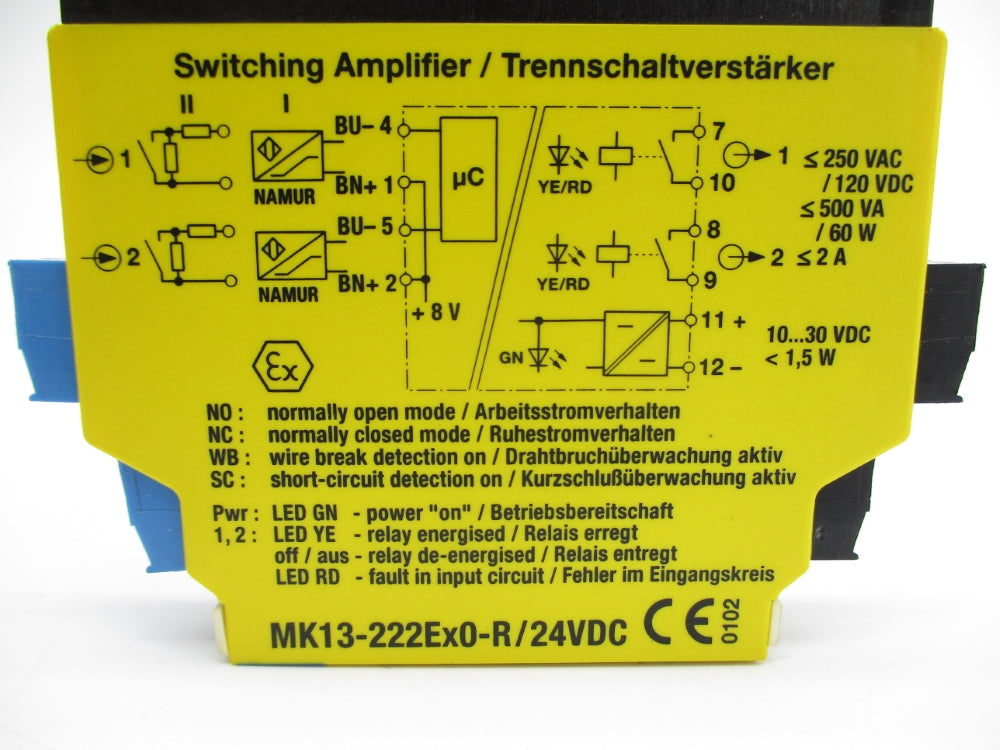 TURCK MK13-222EX0-R/24VDC NSNP