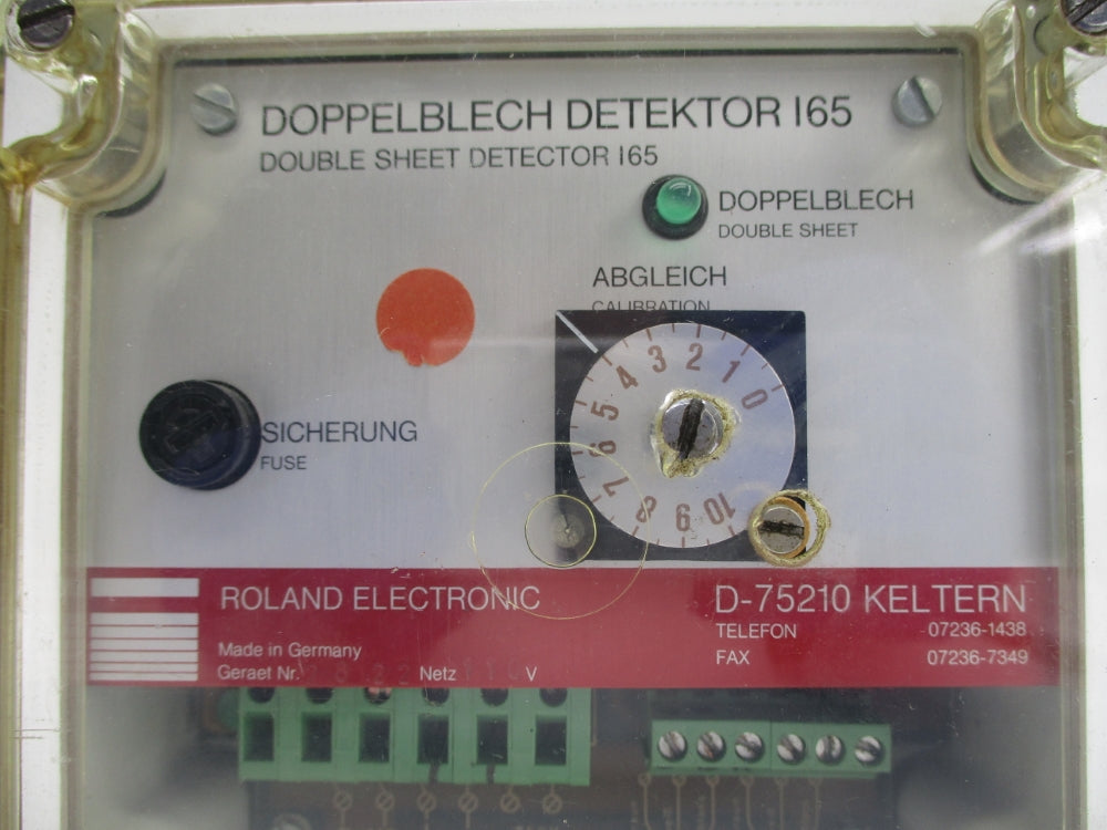 ROLAND ELECTRIC D-75210 UNMP