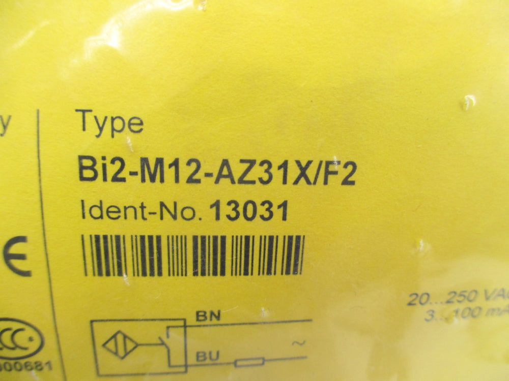 TURCK BI2-M12-AZ31X/F2 13031 NSMP