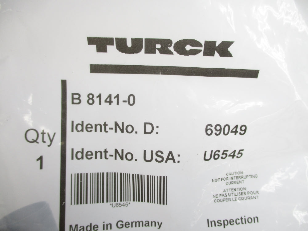 TURCK B8141-0 69049 NSMP