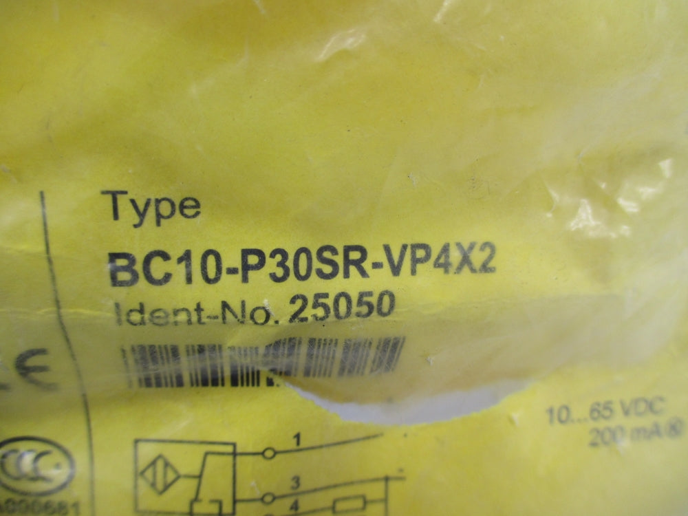TURCK BC10-P30SR-VP4X2 25050 10-65VDC NSMP