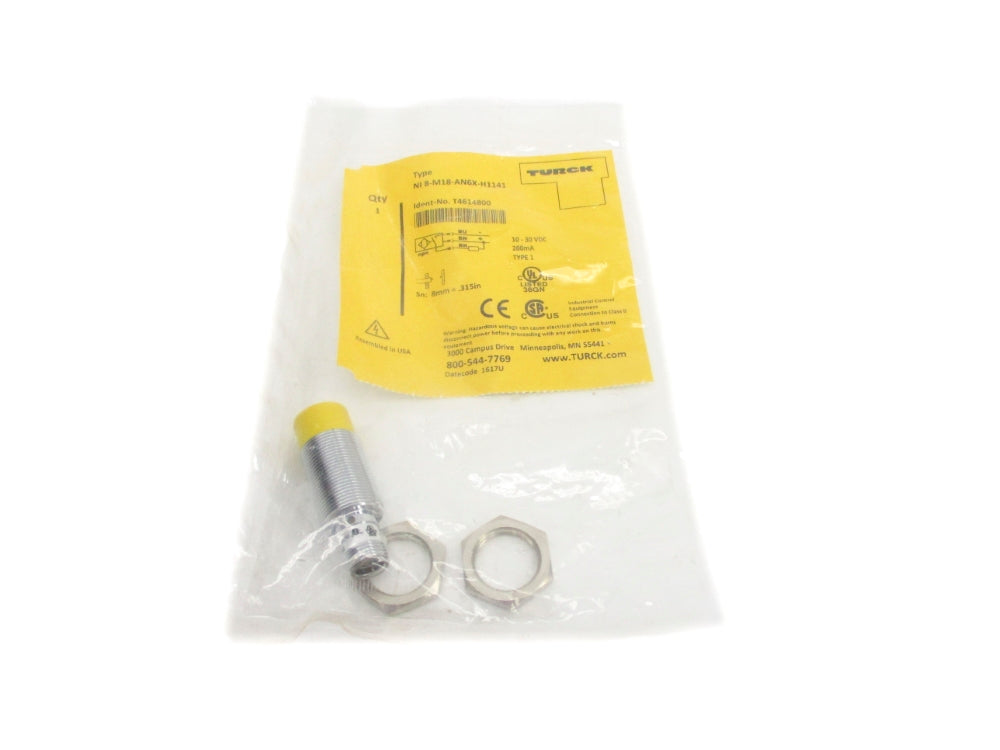 TURCK NI8-M18-AN6X-H1141 T4614800 NSMP