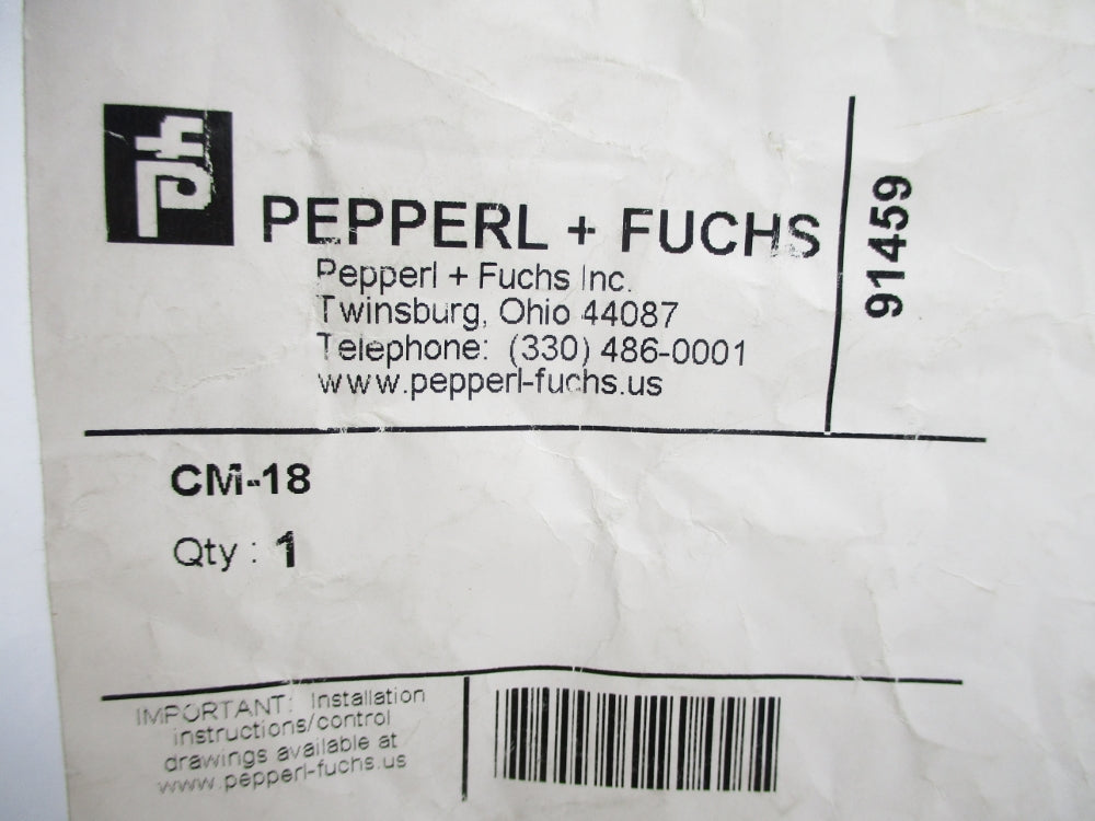 PEPPERL+FUCHS CM-18 NSMP