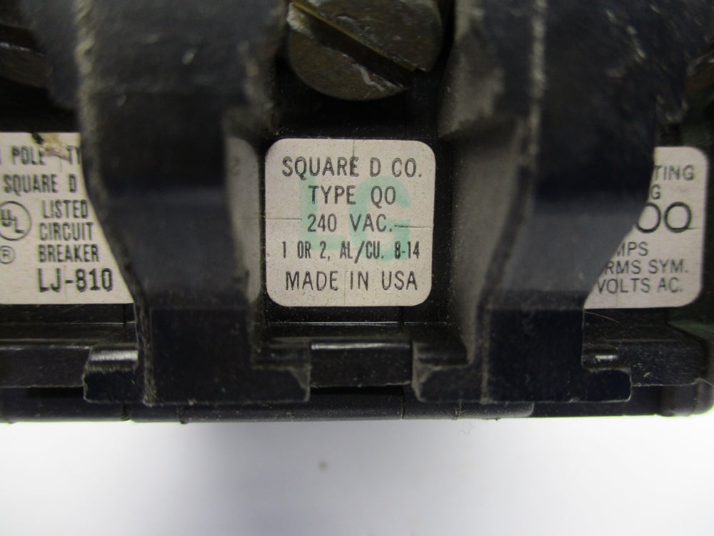 SQUARE D QO320 20A 240V UNMP