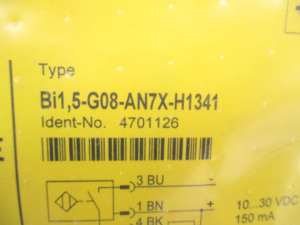 TURCK BI1,5-G08-AN7X-H1341 4701126 NSMP
