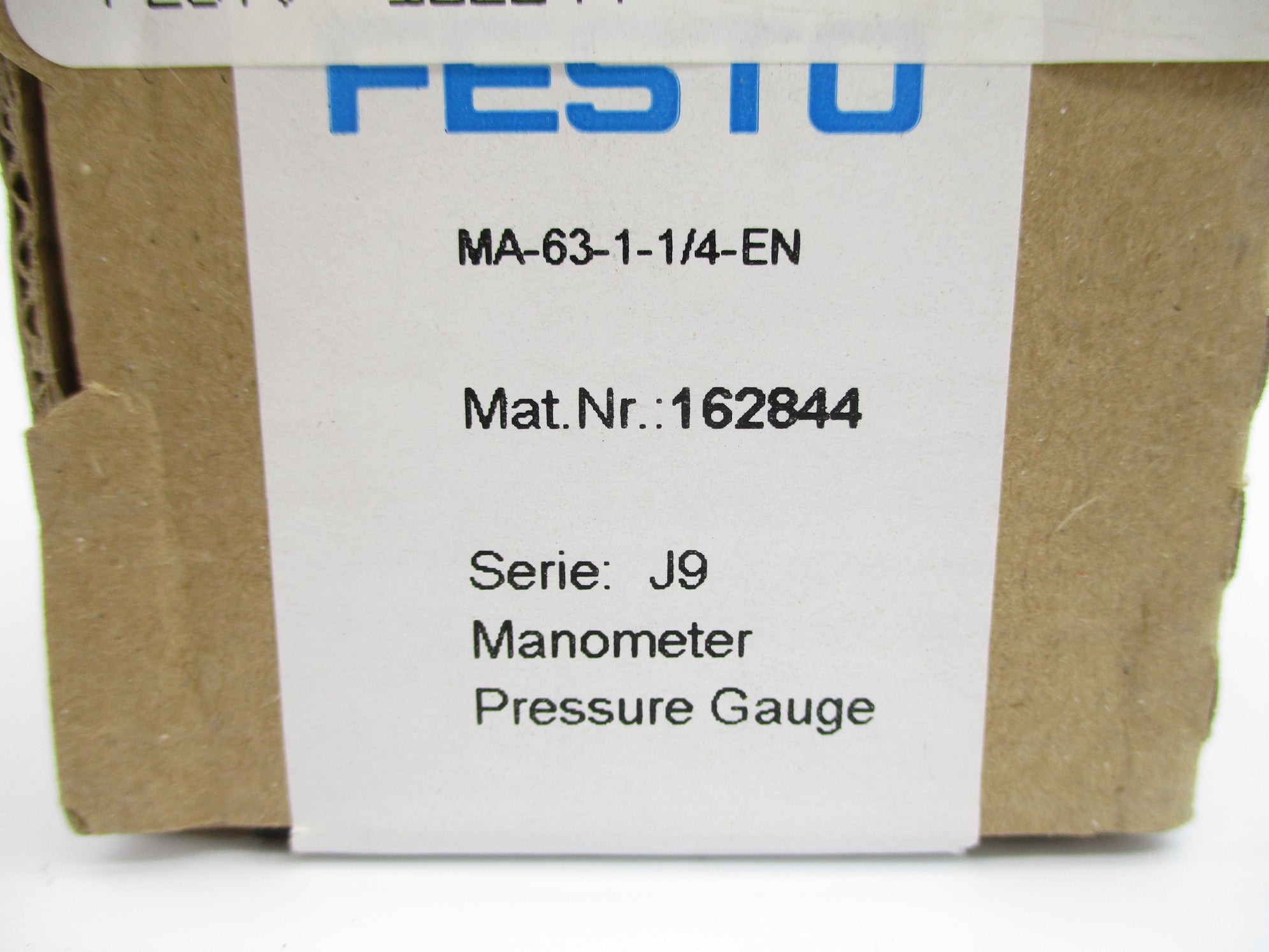 FESTO MA-63-1-1/4-EN 0-15PSI NSFS