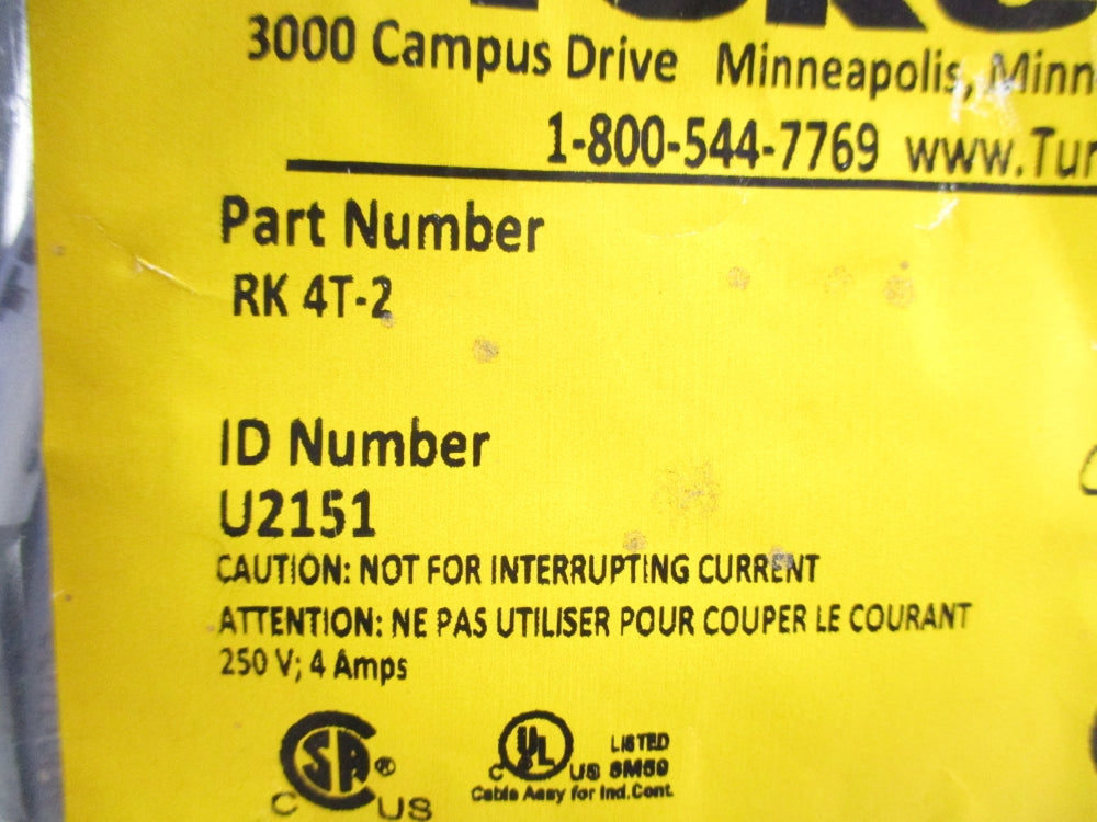 TURCK RK4T-2 U2151 NSMP