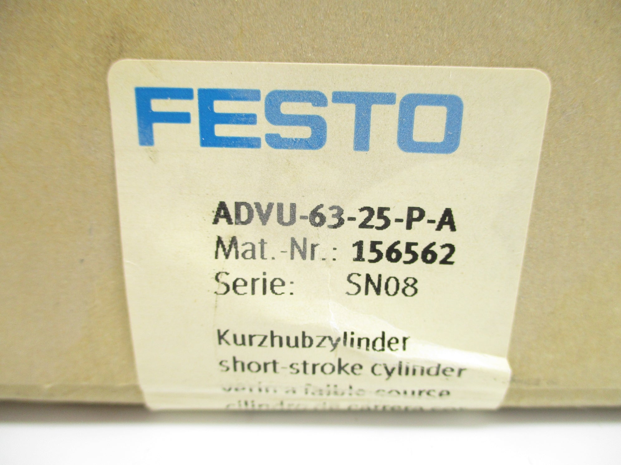 FESTO ADVU-63-25-P-A NSFS
