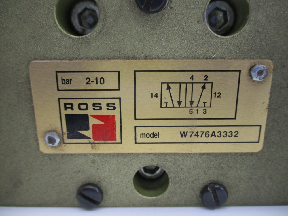 ROSS W7476A3332 24VDC UNMP