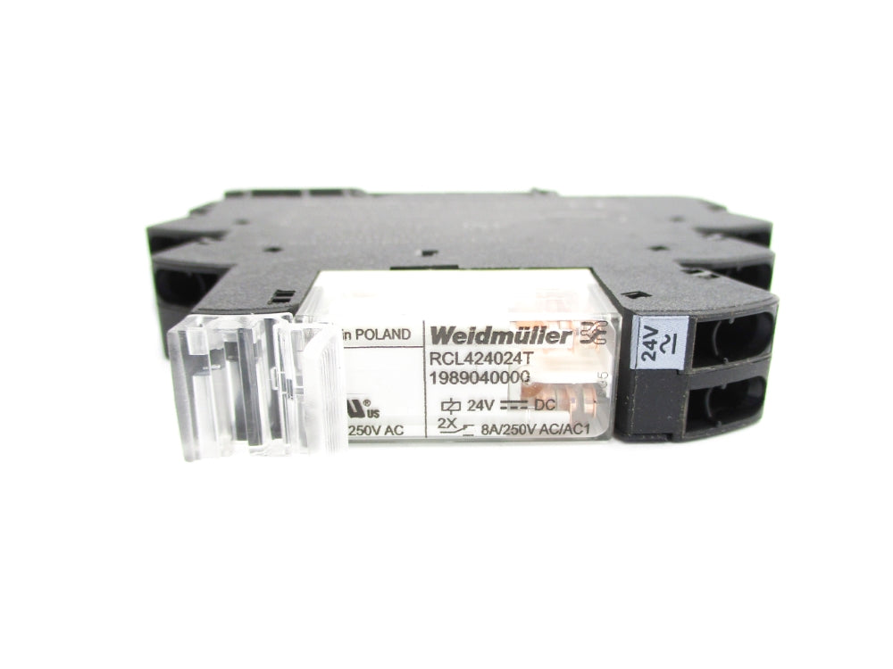 WEIDMULLER TRZ24VUC2CO 1123620000 24VDC 8A NSNP