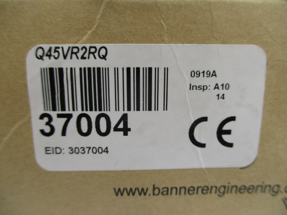 BANNER ENGINEERING Q45VR2RQ 37004 NSMP