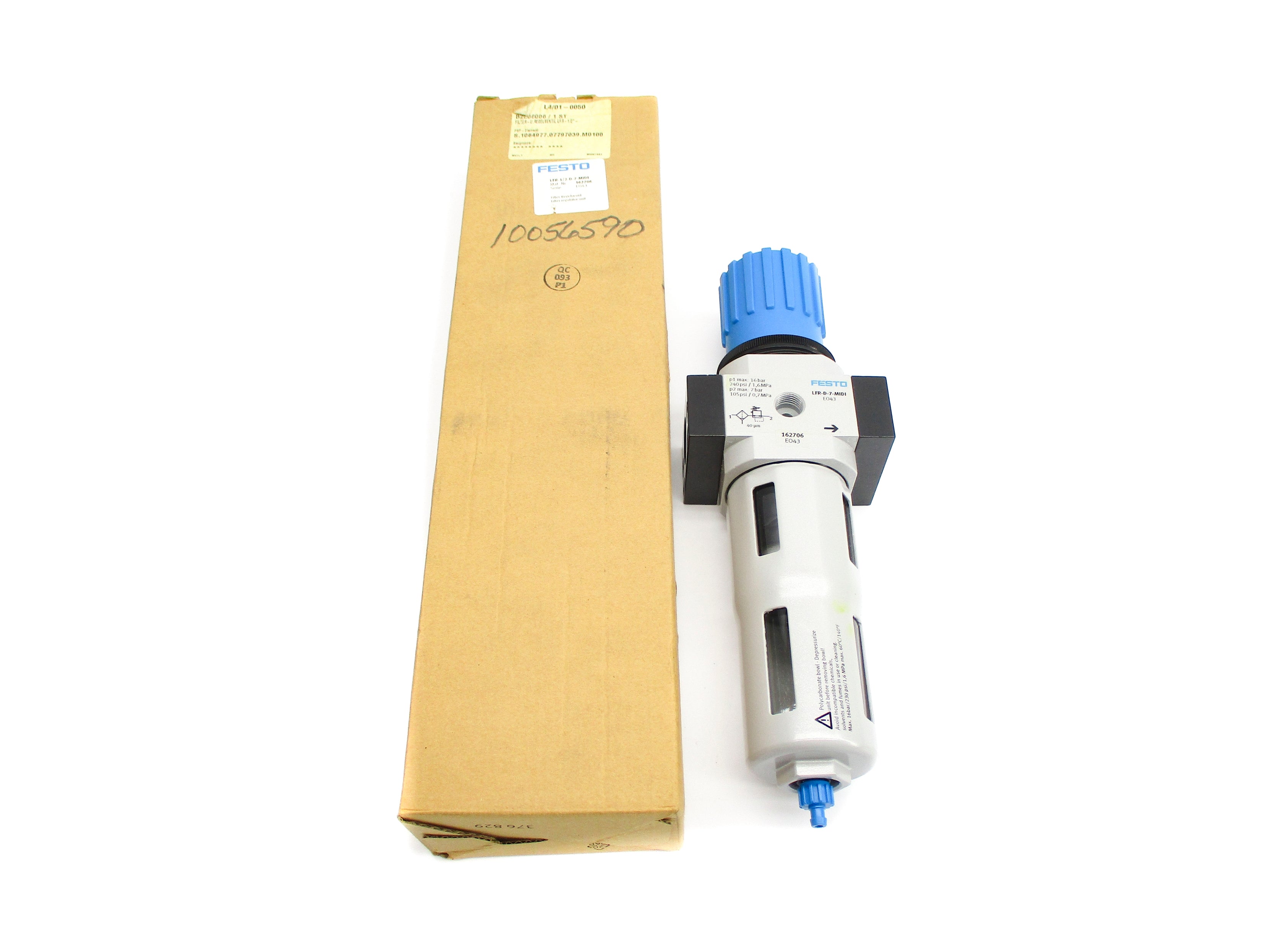 FESTO LFR-1/2-D-7-MIDI 240/105PSI NSMP