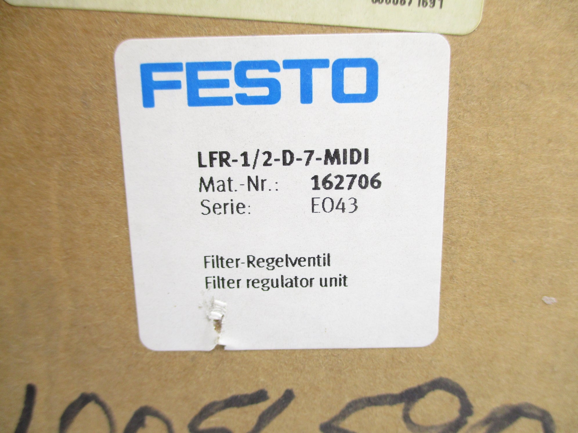 FESTO LFR-1/2-D-7-MIDI 240/105PSI NSMP