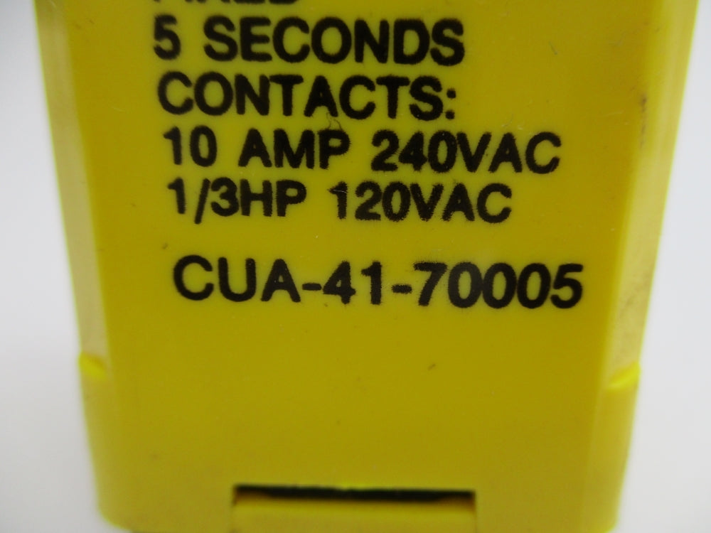 TYCO ELECTRONICS CUA-41-70005 120VAC 10A 5S UNMP