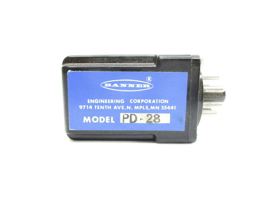 BANNER ENGINEERING PD-28 12/28VDC UNMP