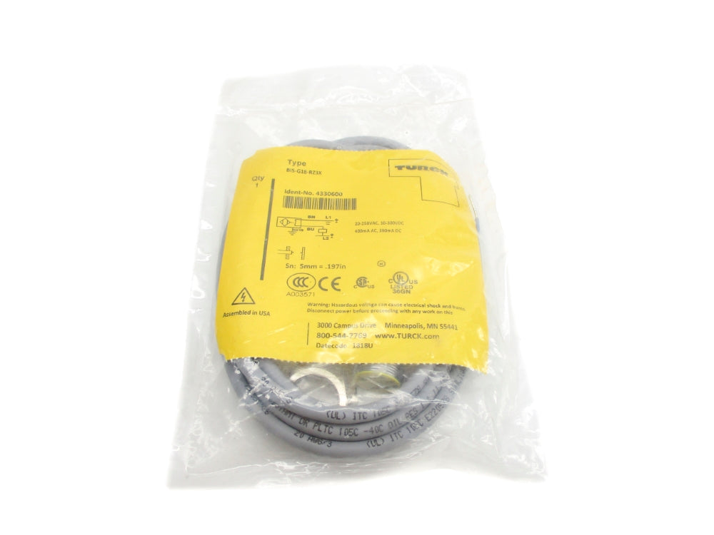 TURCK BI5-G18-RZ3X 4330600 NSMP