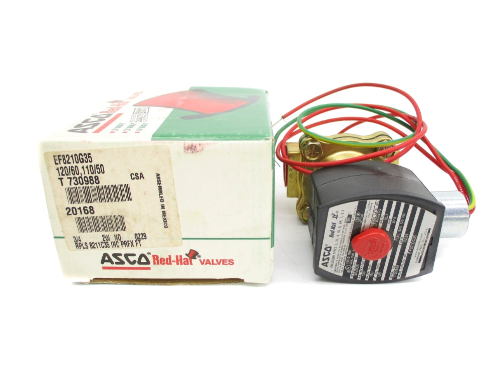 ASCO EF8210G35 125/150PSI 110/120V NSMP