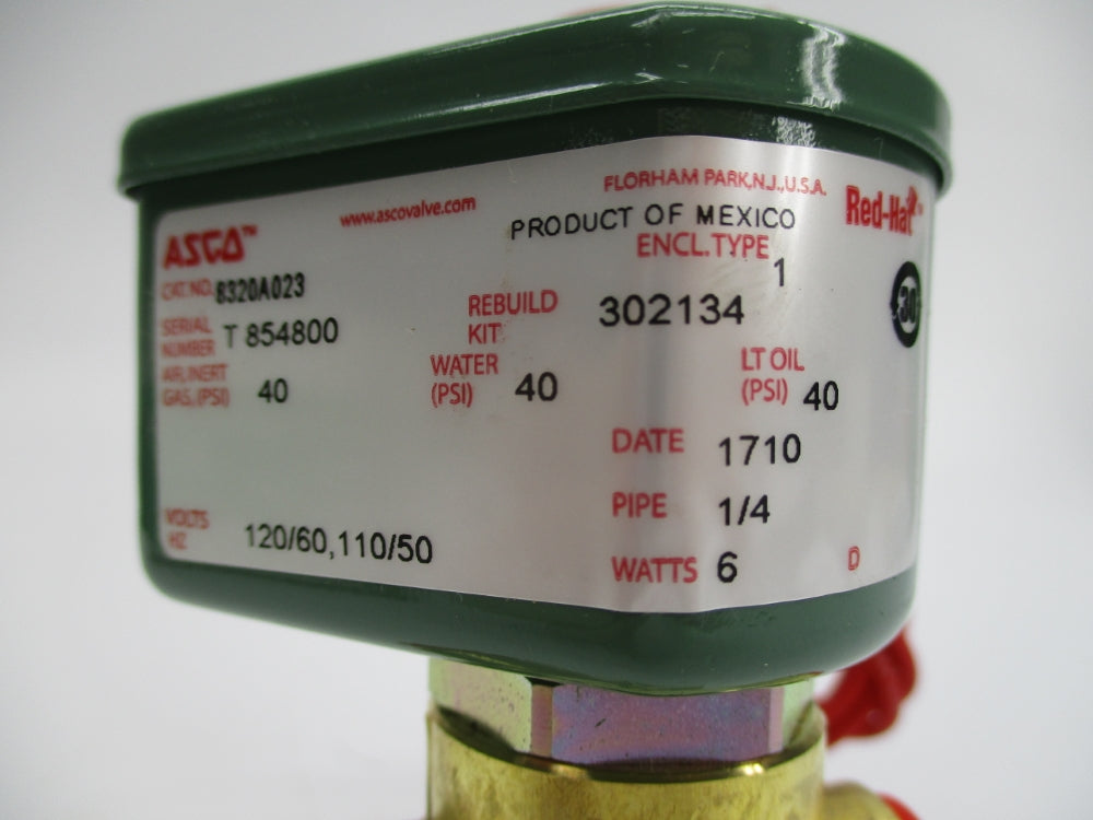 ASCO 8320A023 110/120V 40PSI 1/4" NSMP