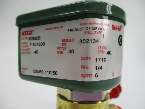 ASCO 8320A023 110/120V 40PSI 1/4" NSMP