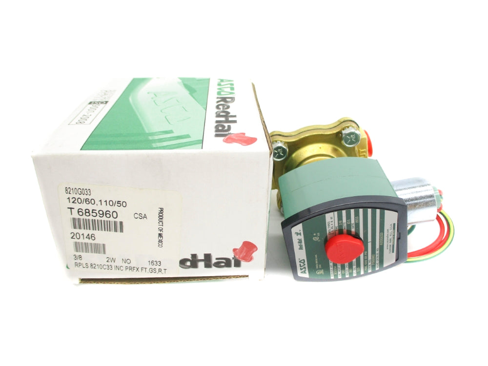 ASCO 8210G033 150PSI 110/120V NSMP