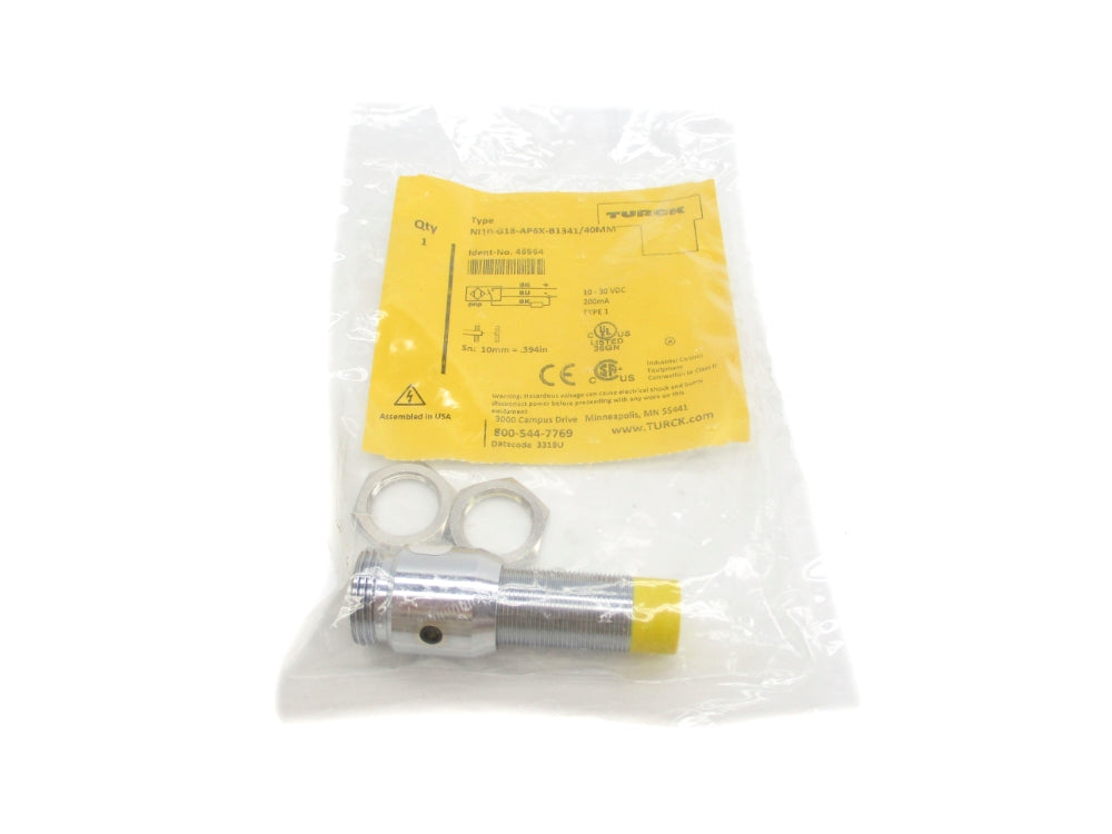 TURCK NI10-G18-AP6X-B1341/40MM 46964 NSMP