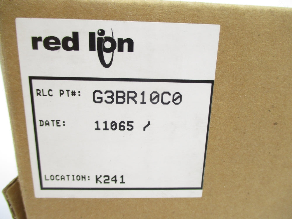 RED LION CONTROLS G3BR10C0 NSMP