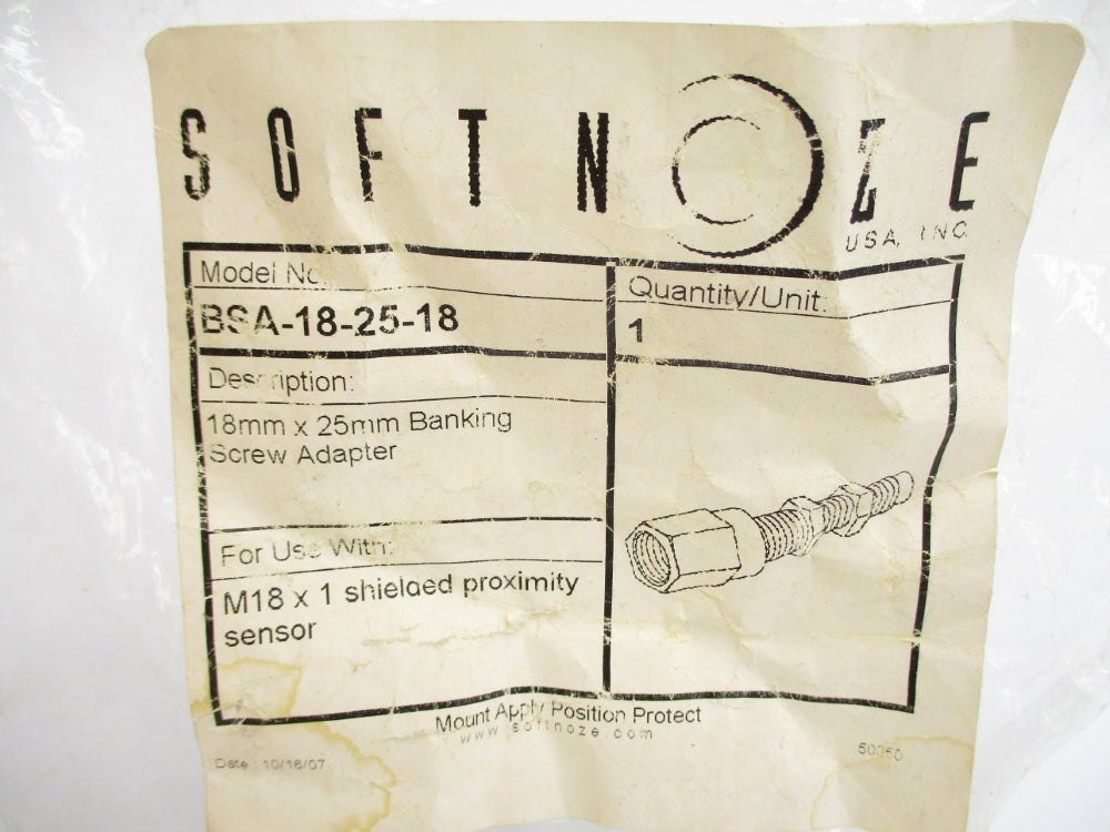 SOFTNOZE BSA-18-25-18 NSMP