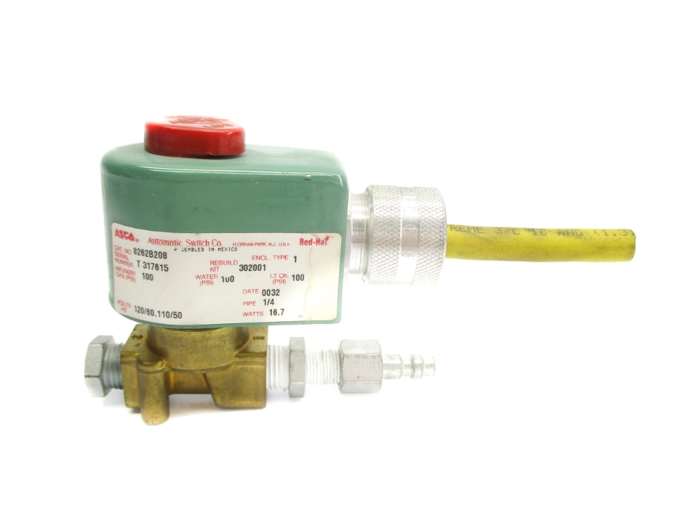 ASCO 8262B208 100PSI 110/120V UNMP