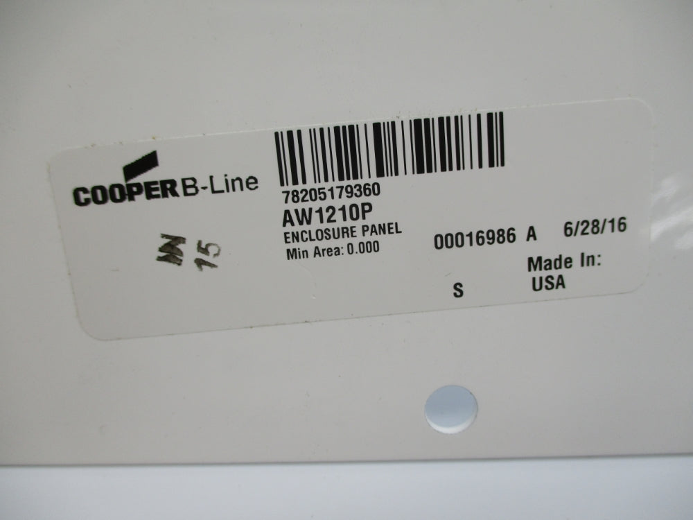 COOPER B-LINE AW1210P UNMP