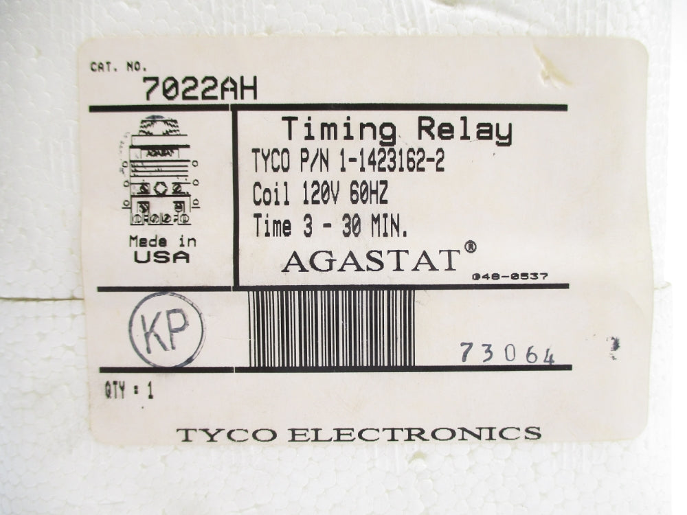 AGASTAT 7022AH 3-30M 120V NSFS