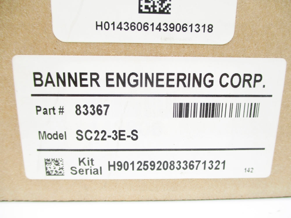 BANNER ENGINEERING SC22-3E-S 83367 (AS PICTURED1) NSMP