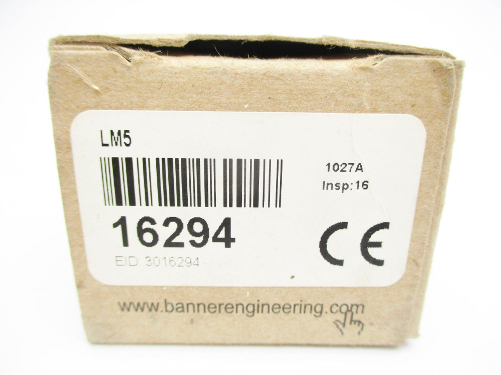 BANNER ENGINEERING LM5 16294 NSMP