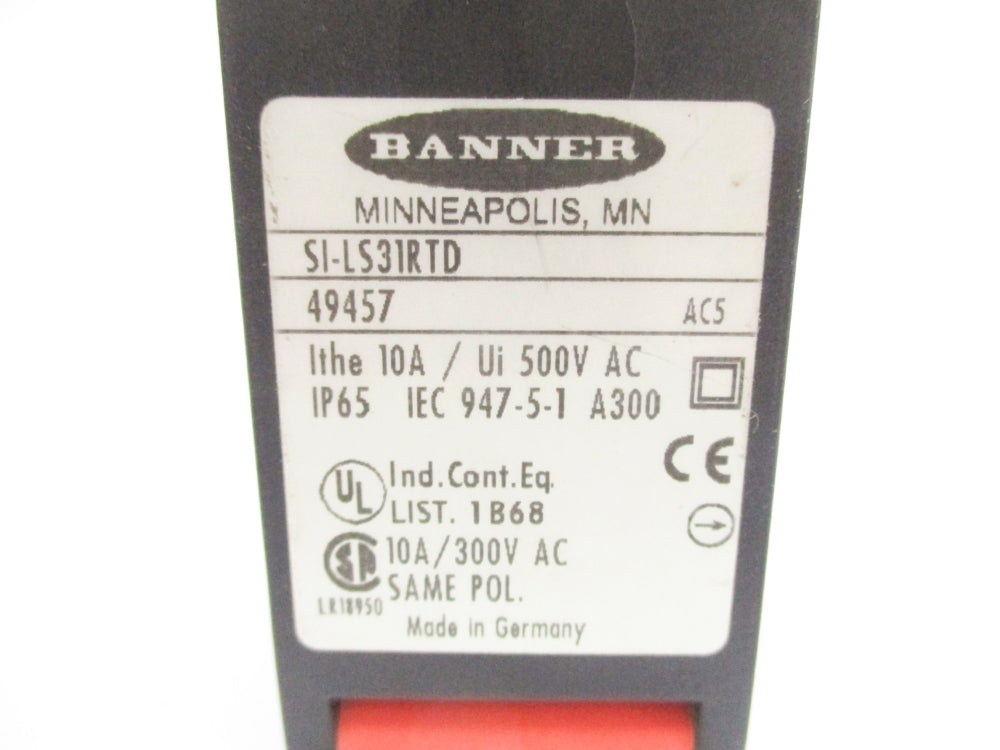 BANNER ENGINEERING SI-LS31RTD 49457 (AS PICTURED) NSNP