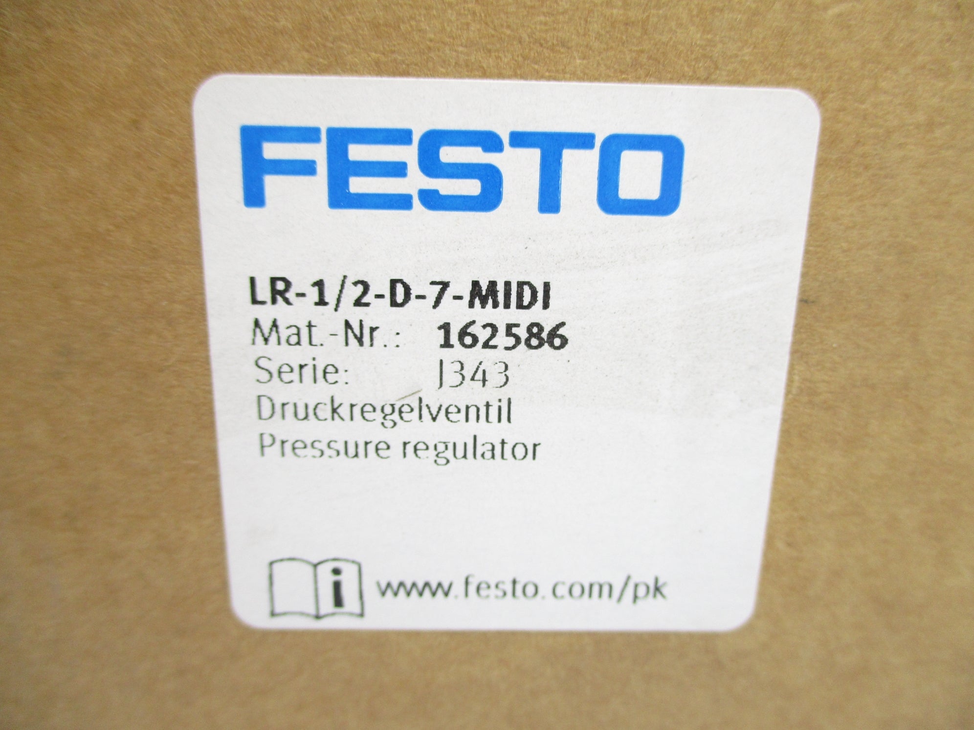 FESTO LR-1/2-D-7-MIDI 240/105PSI NSMP
