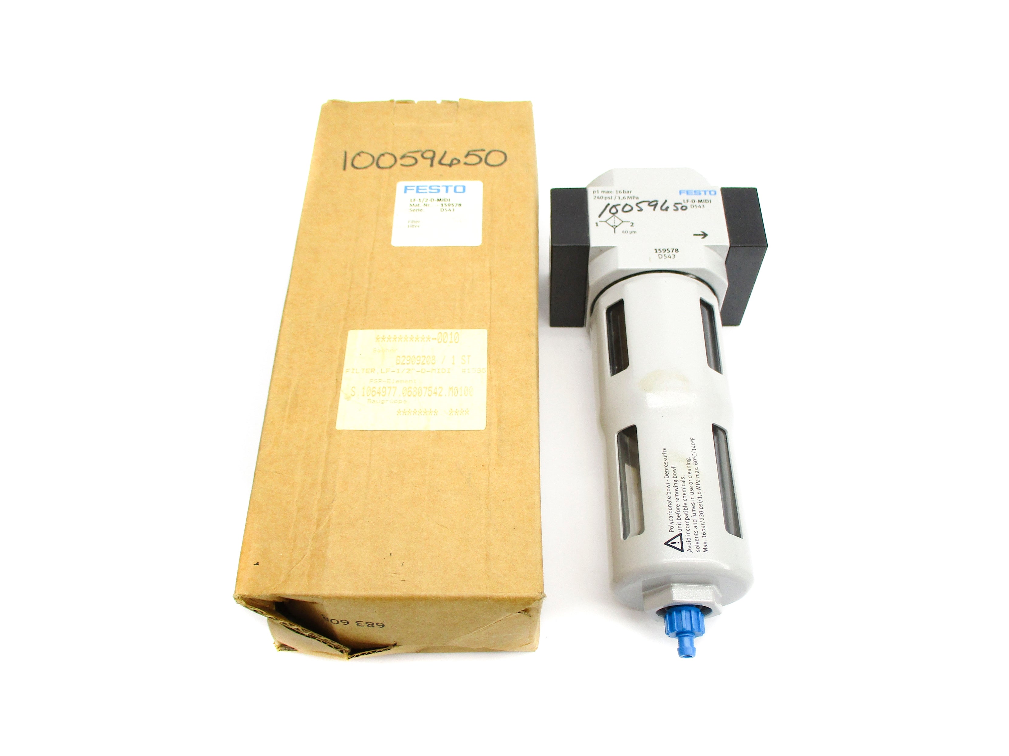 FESTO LF-1/2-D-MIDI 240PSI NSMP