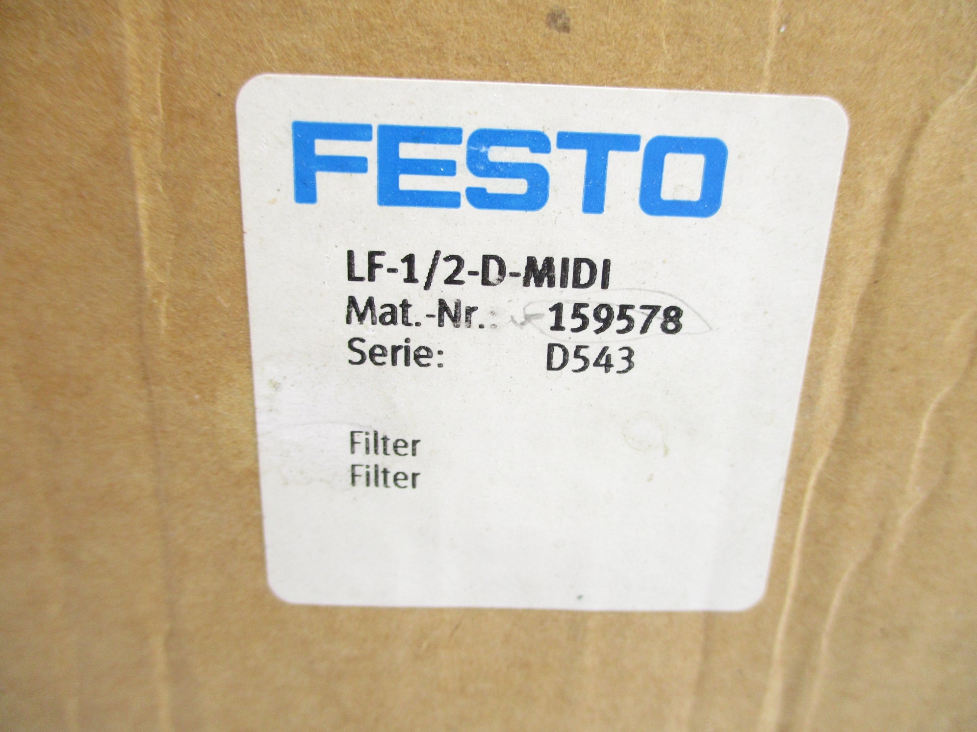 FESTO LF-1/2-D-MIDI 240PSI NSMP