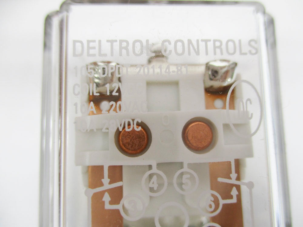 DELTROL CONTROLS 20114-81 10A 12VDC NSNP